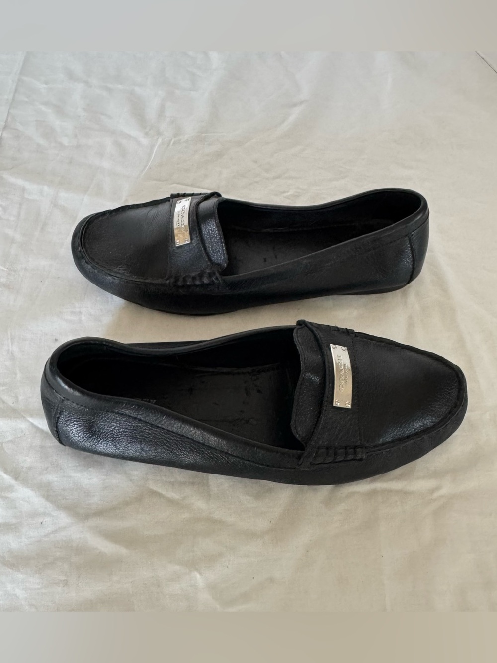 Coach Leather Fredrica Loafers Size 9.5B
